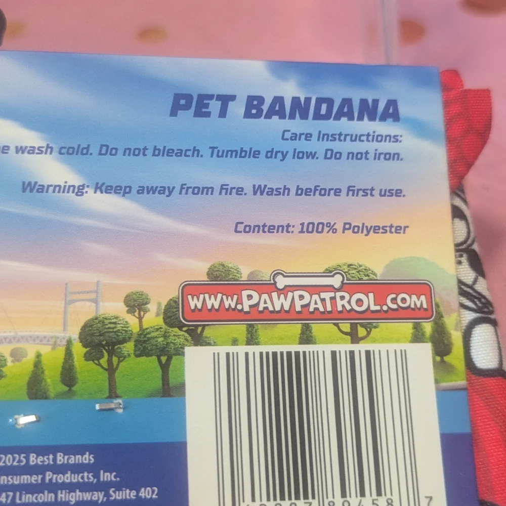 Paw Patrol Pet Collar, Bowl, and Bandana Set